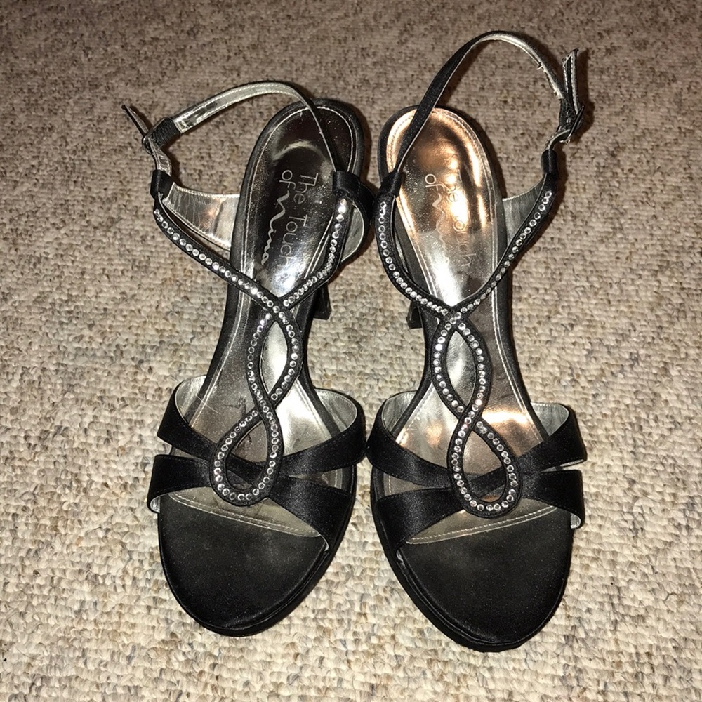 Black high heels